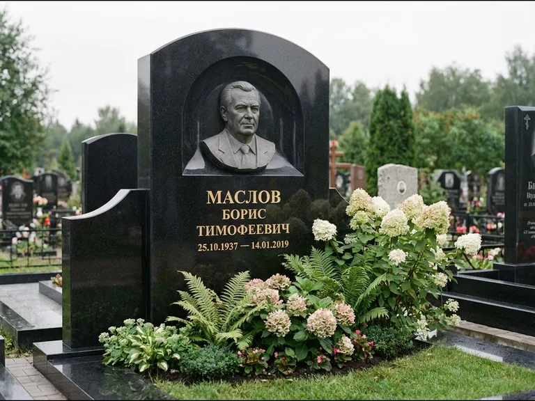 Памятник с барельефом — выполненная работа 11 в Хабаровске