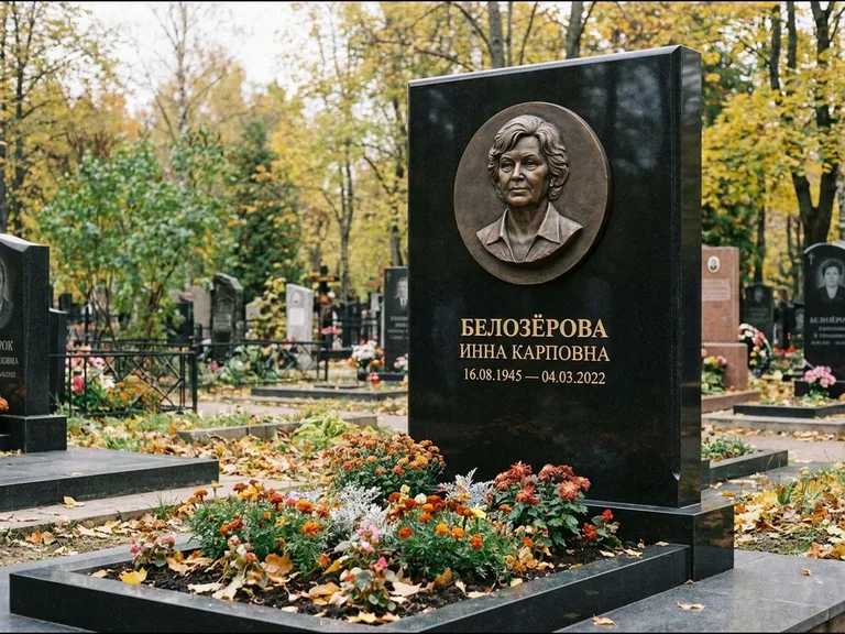 Памятник с барельефом — выполненная работа 14 в Хабаровске