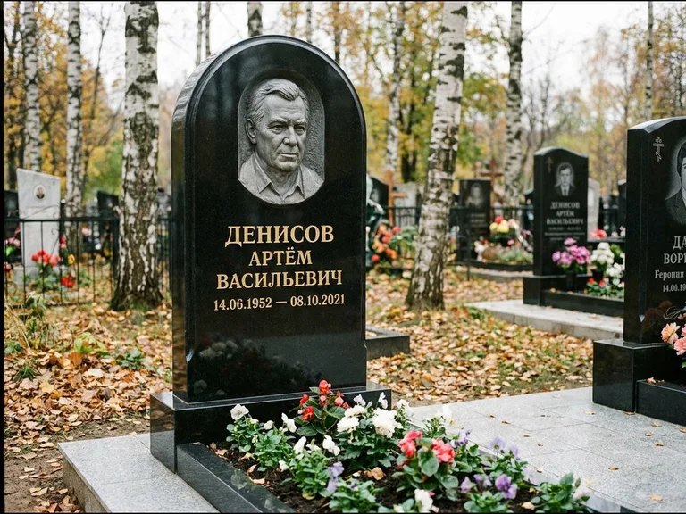 Памятник с барельефом — выполненная работа 17 в Хабаровске