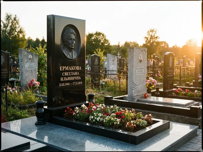 Памятник с барельефом — выполненная работа 18 в Хабаровске
