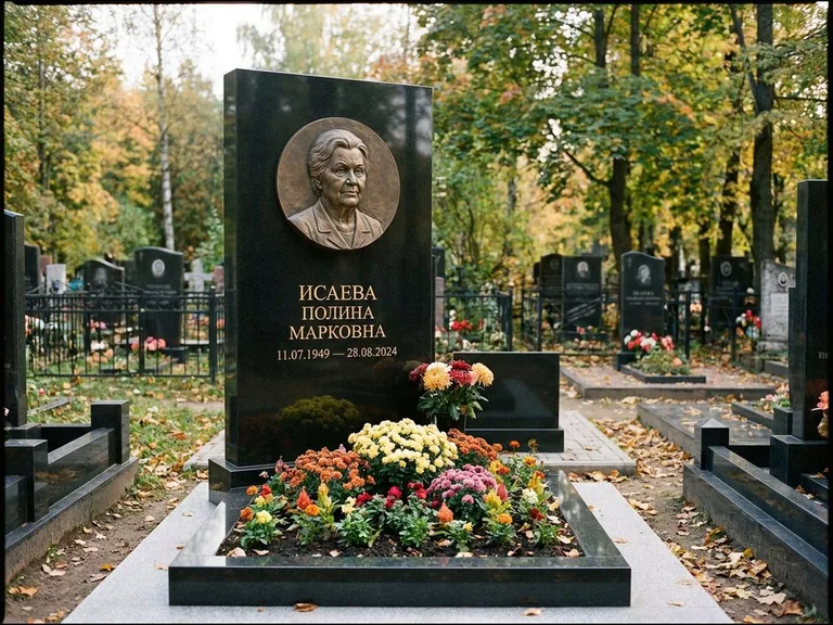 Памятник с барельефом — выполненная работа 20 в Хабаровске