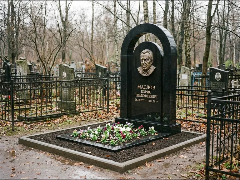 Памятник с барельефом — выполненная работа 23 в Хабаровске
