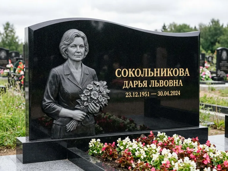 Памятник с барельефом — выполненная работа 28 в Хабаровске