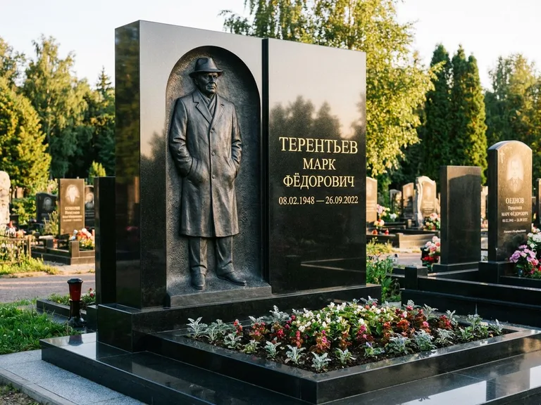Памятник с барельефом — выполненная работа 29 в Хабаровске