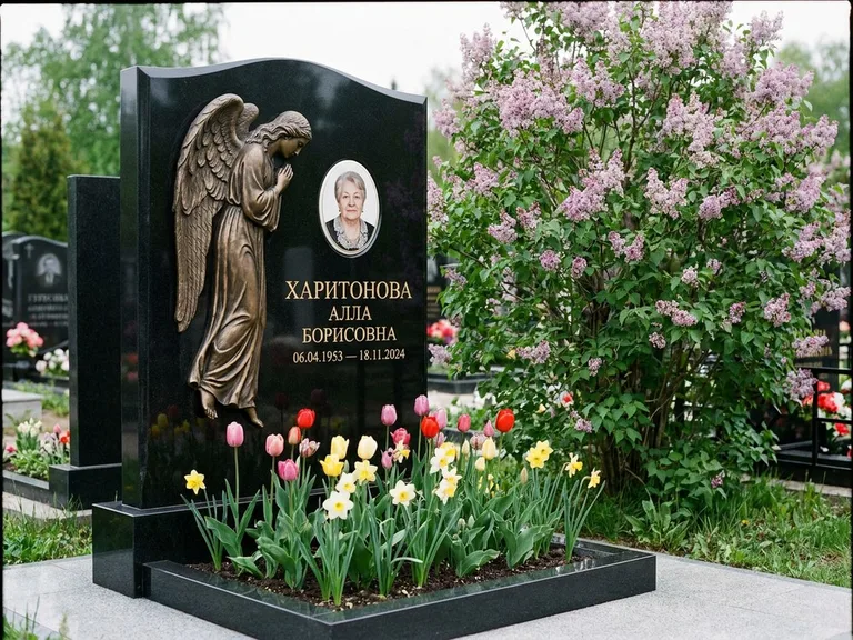 Памятник с барельефом — выполненная работа 32 в Хабаровске