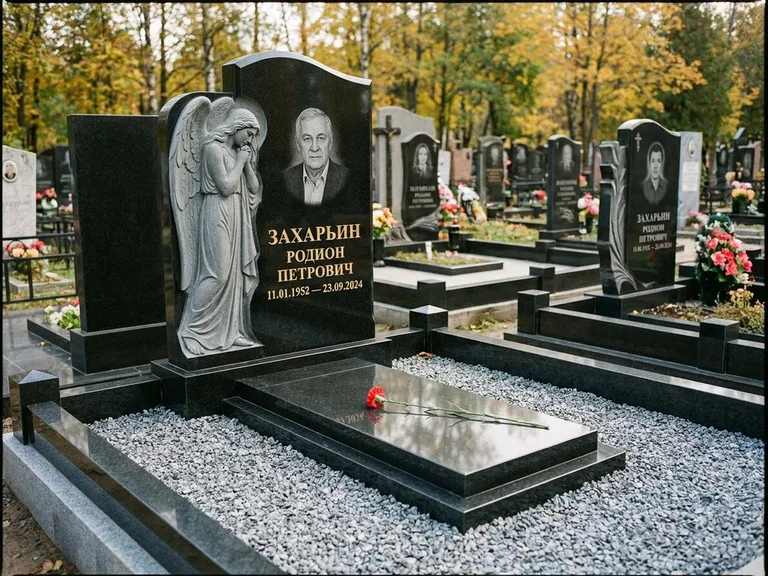 Памятник с барельефом — выполненная работа 44 в Хабаровске