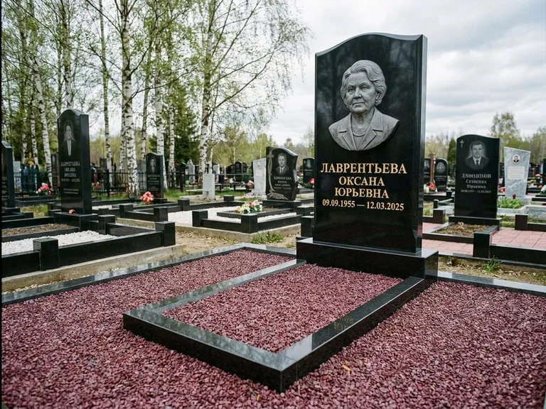 Памятник с барельефом — выполненная работа 47 в Хабаровске