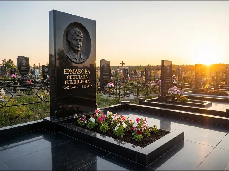 Памятник с барельефом — выполненная работа 6 в Хабаровске