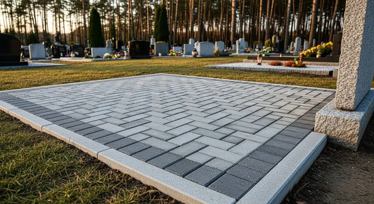 Мощение семейного захоронения, образец ПМ017 в Хабаровске