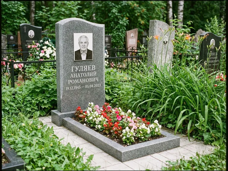 Портрет на керамике осенью в Хабаровске