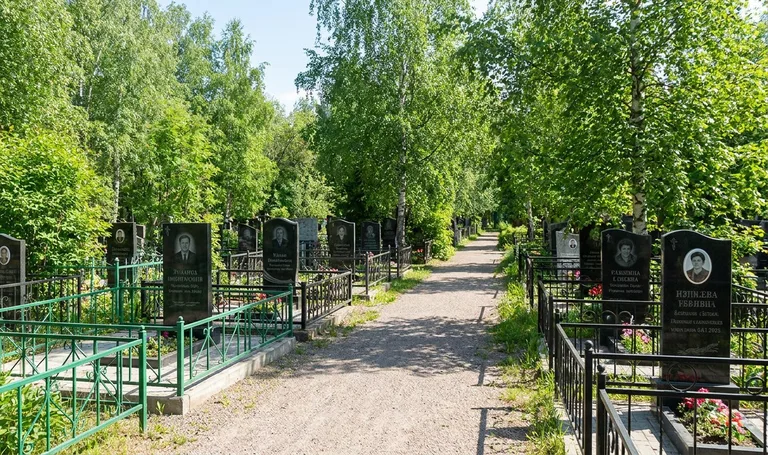 Рубёжное кладбище в Самары