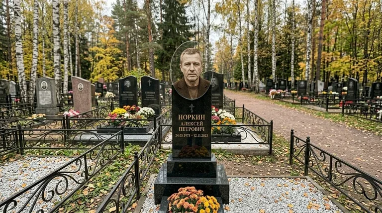 Портрет на стекле на вертикальной стеле в Хабаровске