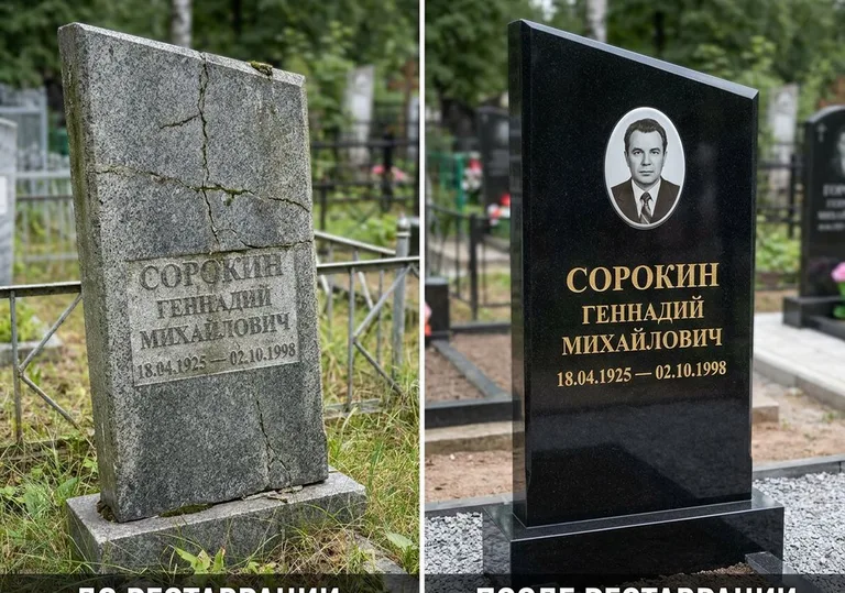 Полная реставрация старого памятника: до и после в Хабаровске
