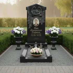 Гранитный мемориальный комплекс светский - ПН132