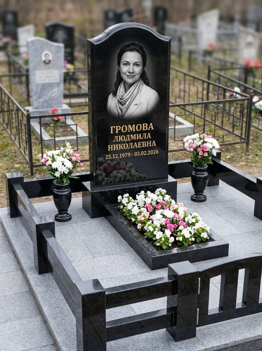 Портрет на памятнике в Хабаровске — Чёрно-белый портрет подготовили под станок — гравировка на стеле