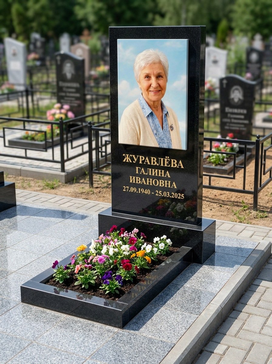 Портрет на памятнике в Хабаровске — Портрет в полный рост — керамогранит 400×600 мм