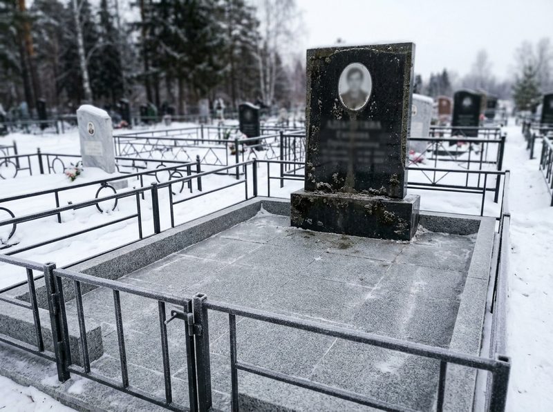 Благоустройство могилы в Хабаровске — пример 4