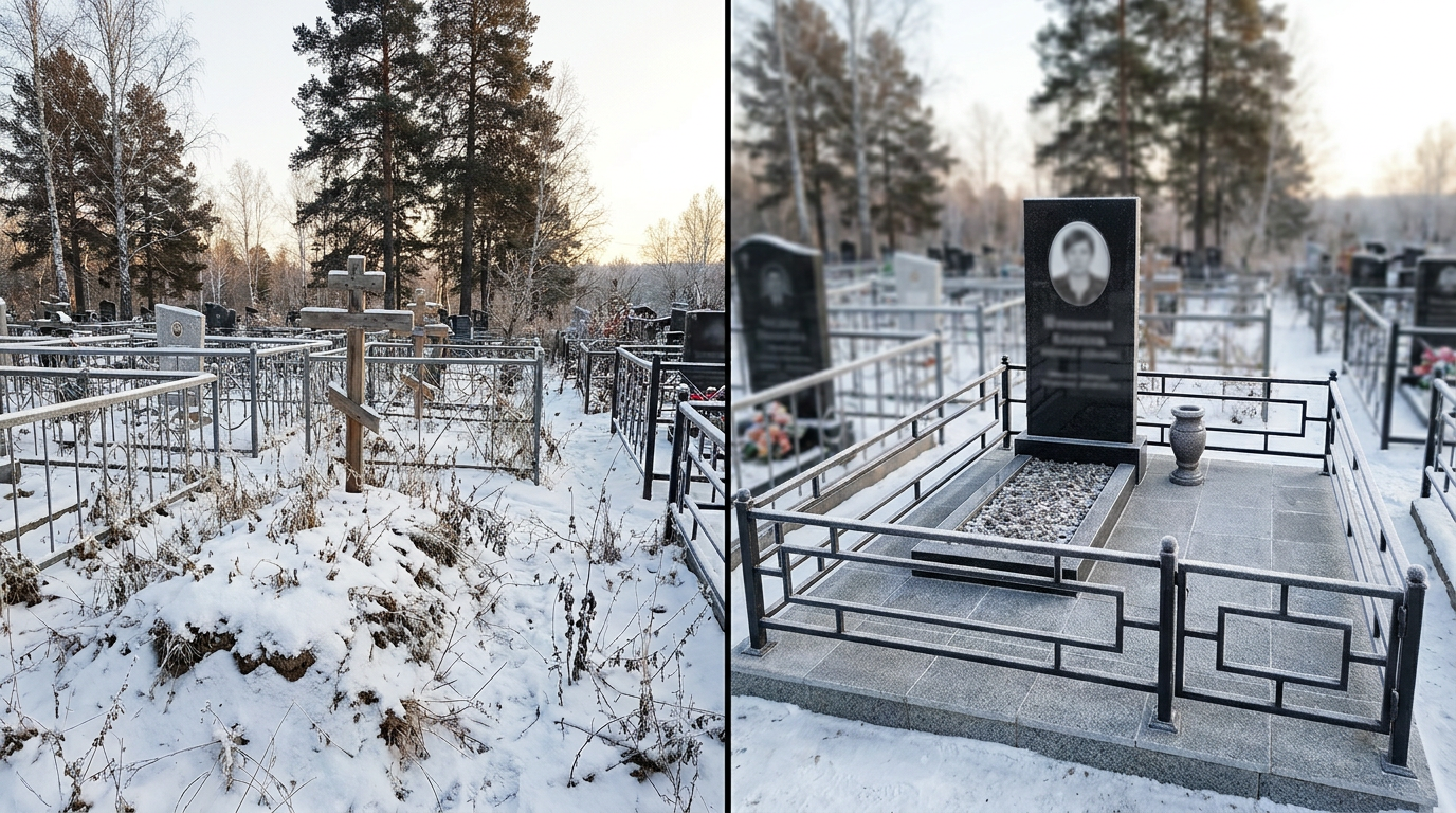 Памятник под ключ в Хабаровске — пример 1