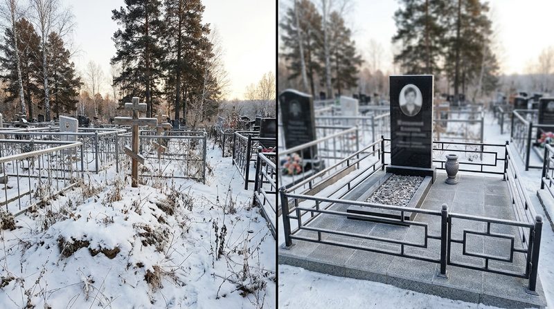 Памятник под ключ в Хабаровске — пример 1