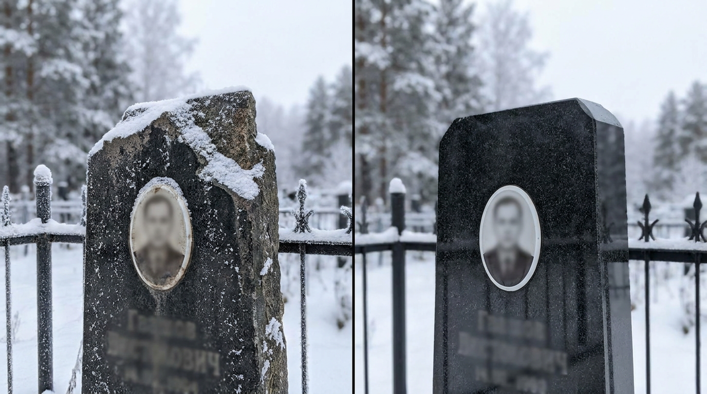 Реставрация памятника в Хабаровске — пример 3