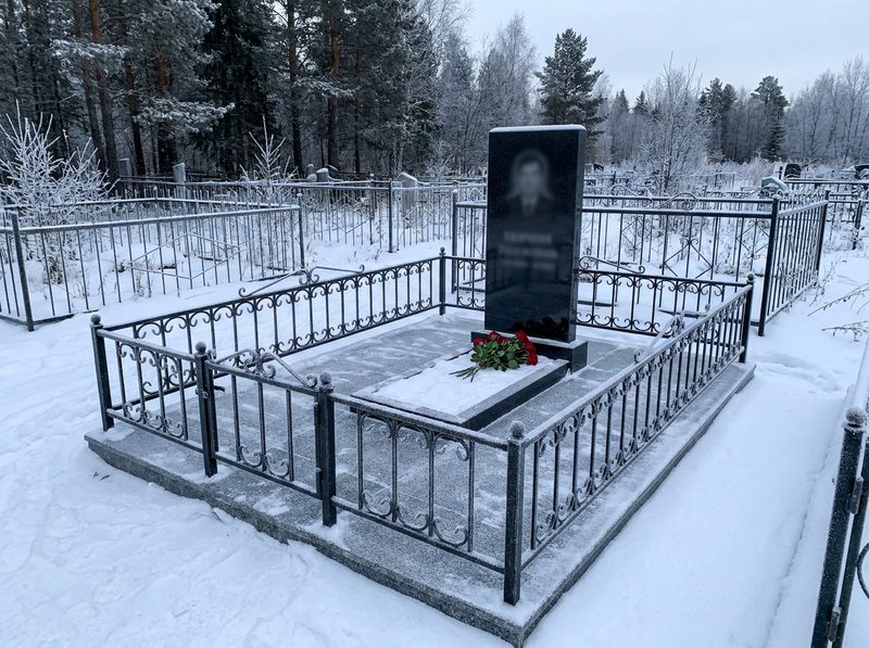 Уборка могилы в Хабаровске — пример 3