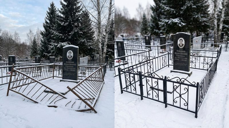 Установка ограды в Хабаровске — пример 2